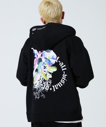 A4A（エーフォーエー）の「A4A(エーフォーエー) PAINT ZIP HOODIE ペイントジップフーディー（パーカー・メンズ）」