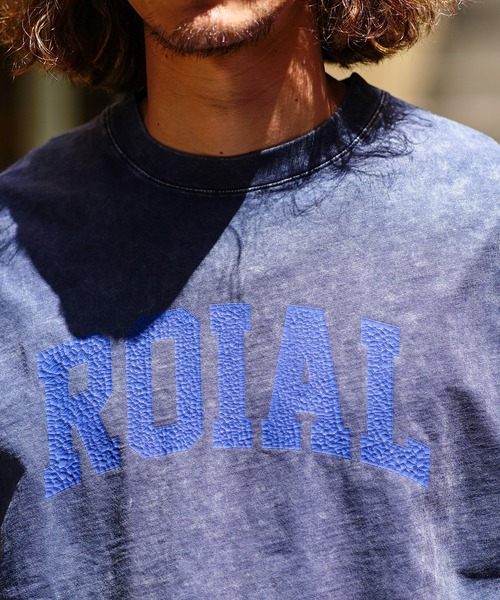 roial(ロイアル)の「LOGO/ROIAL(ロイアル)半袖ロゴTシャツ(Tシャツ/カットソー・メンズ・ブラック/ネイビー/グリーン・LARGE/MEDIUM/X-LARGE)」の11枚目の写真