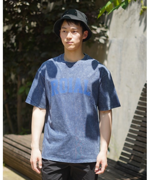 roial(ロイアル)の「LOGO/ROIAL(ロイアル)半袖ロゴTシャツ(Tシャツ/カットソー・メンズ・ブラック/ネイビー/グリーン・LARGE/MEDIUM/X-LARGE)」の14枚目の写真