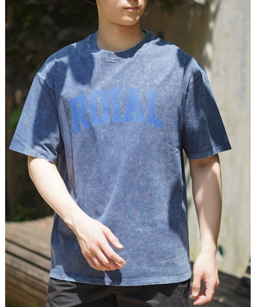 roial(ロイアル)の「LOGO/ROIAL(ロイアル)半袖ロゴTシャツ(Tシャツ/カットソー・メンズ・ブラック/ネイビー/グリーン・LARGE/MEDIUM/X-LARGE)」の17枚目の写真