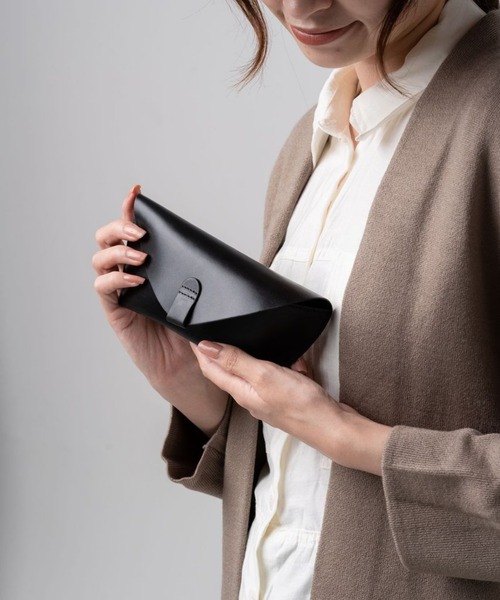 セール】牛本革 フルグレイン オイルド プルアップレザー メガネケース