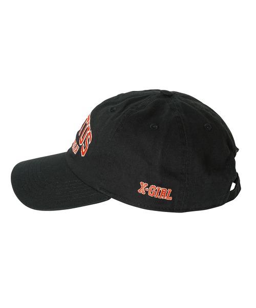 X-girl（エックスガール）の「WEリーグ|O AV COLLEGE LOGO CAP