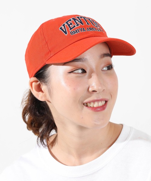 X-girl（エックスガール）の「WEリーグ|O AV COLLEGE LOGO CAP