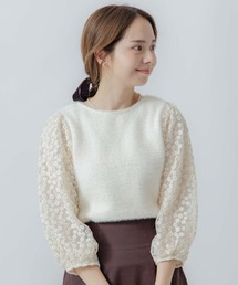 flower | ウィンターブルームトップ(Tシャツ/カットソー)