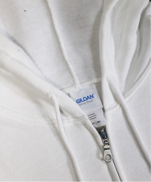 C.E.L.STORE(セルストア)の「GILDAN/ギルダン 8OZ FULL-ZIP HOODIE フルジップフーディユニセックス(パーカー・メンズ・ホワイト/ネイビー/パープル/ブラック/ヘザーグレー/ダークブラウン/グリーン・LARGE/XX-LARGE/X-LARGE/MEDIUM/SMALL)」の13枚目の写真