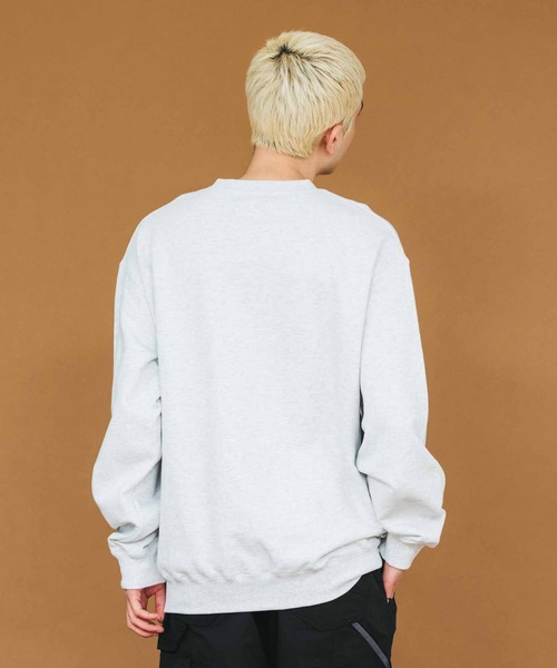 XLARGE(エクストララージ)の「STANDARD LOGO CREWNECK SWEAT(スウェット・メンズ・パープル/ネイビー/アッシュ/ブラック/グリーン・L/S/M/XL)」の15枚目の写真