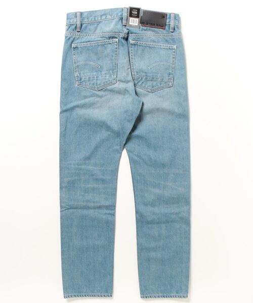 G-STAR（ジースター）の「TRIPLE A REGULAR STRAIGHT JEANS/ストレート（デニムパンツ・メンズ・ライトインディゴブルー・29/30/28/30/30/30/31/30/32/30/33/30/34/30/29/32/33/32/32/32/34/32/31/32）」の8枚目の写真