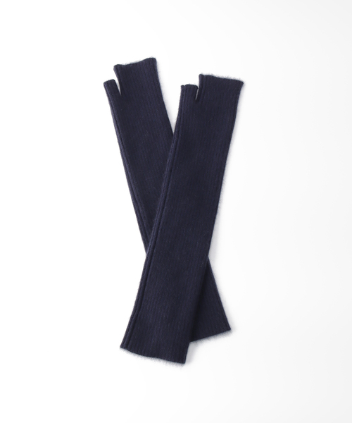 JOURNAL STANDARD（ジャーナルスタンダード）の「CRADUS ファーニットアームウォーマー（アームカバー・レディース・ホワイト/ブラウン/グリーン/ベージュ/ネイビー/イエロー/オレンジ/ブルー系その他・FREE）」の6枚目の写真