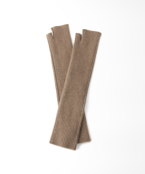 JOURNAL STANDARD（ジャーナルスタンダード）の「CRADUS ファーニットアームウォーマー（アームカバー・レディース・ホワイト/ブラウン/グリーン/ベージュ/ネイビー/イエロー/オレンジ/ブルー系その他・FREE）」の3枚目の写真