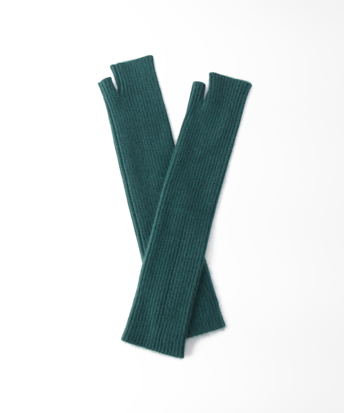 JOURNAL STANDARD（ジャーナルスタンダード）の「CRADUS ファーニットアームウォーマー（アームカバー・レディース・ホワイト/ブラウン/グリーン/ベージュ/ネイビー/イエロー/オレンジ/ブルー系その他・FREE）」の11枚目の写真