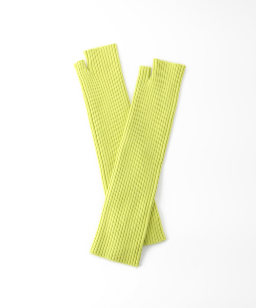 JOURNAL STANDARD（ジャーナルスタンダード）の「CRADUS ファーニットアームウォーマー（アームカバー・レディース・ホワイト/ブラウン/グリーン/ベージュ/ネイビー/イエロー/オレンジ/ブルー系その他・FREE）」の13枚目の写真