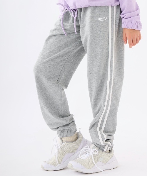 repipi armario（レピピ アルマリオ）の「【repipi armario / レピピアルマリオ】キッズスウェットパンツ（スウェットパンツ・キッズ・ブラック/サックスブルー/杢グレー/パープル・140/150/160/170）」の14枚目の写真
