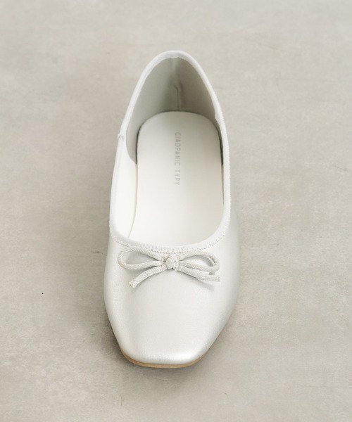 CIAOPANIC TYPY（チャオパニックティピー）の「バレエシューズ（バレエシューズ・レディース・アイボリー/ゴールド/シルバー/ブラック・39/36/37/38）」の13枚目の写真