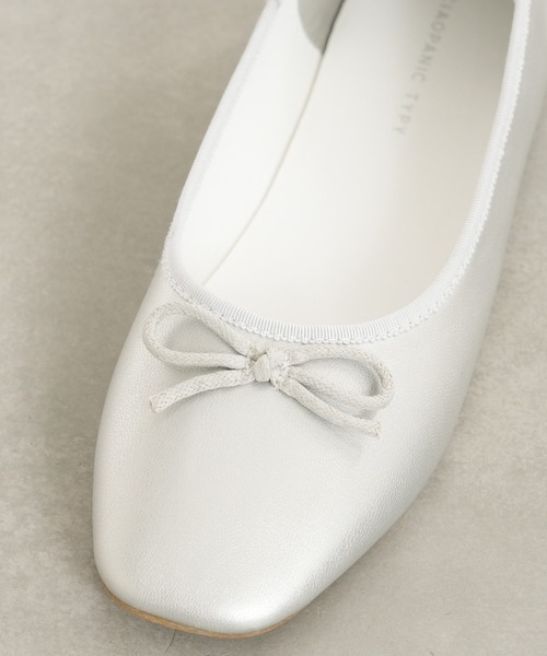 CIAOPANIC TYPY（チャオパニックティピー）の「バレエシューズ（バレエシューズ・レディース・アイボリー/ゴールド/シルバー/ブラック・39/36/37/38）」の16枚目の写真