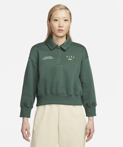 NIKE スポーツウェア オーバーサイズド クロップ フリース スウェット NIKE（ナイキ）の「《セットアップ対応商品》ナイキ スポーツ