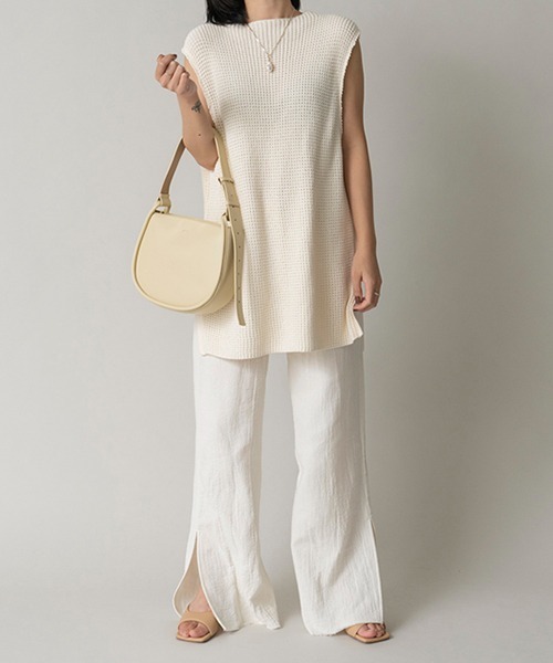 LE VERNIS(ル・ベルニ)の「LE VERNIS(ル・ベルニ)CAMILLE SHOULDER BAG(ハンドバッグ・レディース・イエロー/ブラック/ベージュ・FREE)」の16枚目の写真