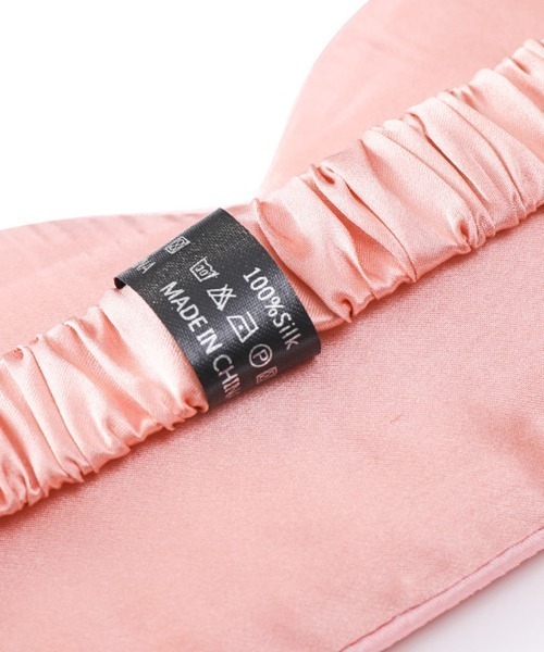 Coo+i（クーイ）の「シルクアイマスク（その他ルームウェア・レディース・ゴールド/ブルー/ピンク/ブラウン/ネイビー/ブラック/モカ/シルバー・FREE）」の14枚目の写真