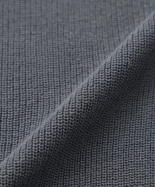 MACKINTOSH PHILOSOPHY(マッキントッシュ フィロソフィー)の「GREY LABEL コットン畦ニットベスト(ベスト・レディース・チャコールグレー/ベージュ・2/6)」の14枚目の写真
