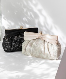 form forma（フォルムフォルマ）の「リボンクラッチ　パーティーバッグ/お呼ばれ・結婚式・パーティー（ショルダーバッグ・レディース）」