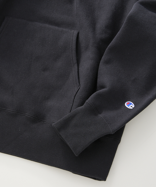 Champion(チャンピオン)の「【SPIDER-MAN】CHAMPION 別注リバースウィーブ スウェットパーカー(パーカー・メンズ・アイボリー/ブラック・LARGE/MEDIUM/X-LARGE)」の6枚目の写真