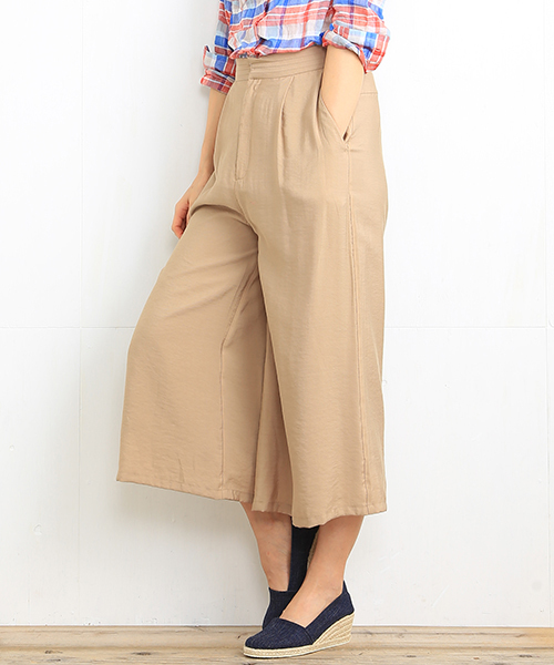 B:MING by BEAMS(ビーミングバイビームス)の「ビーミング by ビームス / バギーパンツ(その他パンツ・レディース・ホワイト/ブラウン系その他/ネイビー・SMALL/LARGE/MEDIUM)」の3枚目の写真