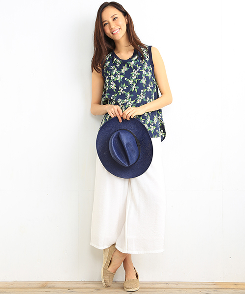 B:MING by BEAMS(ビーミングバイビームス)の「ビーミング by ビームス / バギーパンツ(その他パンツ・レディース・ホワイト/ブラウン系その他/ネイビー・SMALL/LARGE/MEDIUM)」の9枚目の写真