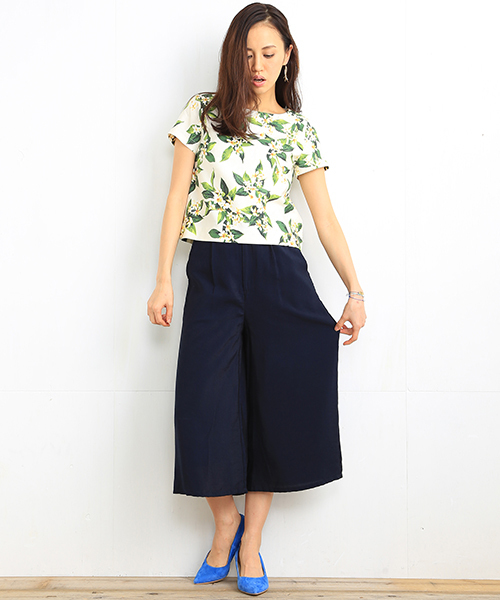 B:MING by BEAMS(ビーミングバイビームス)の「ビーミング by ビームス / バギーパンツ(その他パンツ・レディース・ホワイト/ブラウン系その他/ネイビー・SMALL/LARGE/MEDIUM)」の5枚目の写真