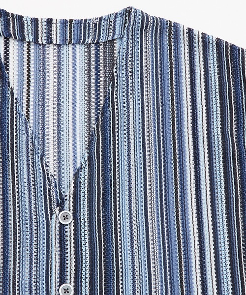 improves（インプローブス）の「【improves】マルチレース 透かし カーディガン（カーディガン/ボレロ・メンズ・ブラック/レッド/ネイビー・MEDIUM/LARGE）」の8枚目の写真