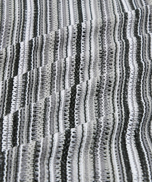 improves（インプローブス）の「【improves】マルチレース 透かし カーディガン（カーディガン/ボレロ・メンズ・ブラック/レッド/ネイビー・MEDIUM/LARGE）」の5枚目の写真