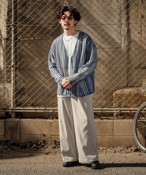 improves（インプローブス）の「【improves】マルチレース 透かし カーディガン（カーディガン/ボレロ・メンズ・ブラック/レッド/ネイビー・MEDIUM/LARGE）」の15枚目の写真