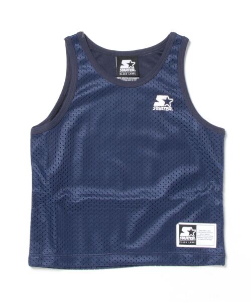 Smoothy（スムージー）の「SMOOTHY STARTER collaboration Basketball jersey / スムージー スターター コラボレーション バスケジャージ（Tシャツ/カットソー・キッズ・ブラック/ホワイト/ネイビー・SMALL/MEDIUM/LARGE/X-LARGE）」の9枚目の写真