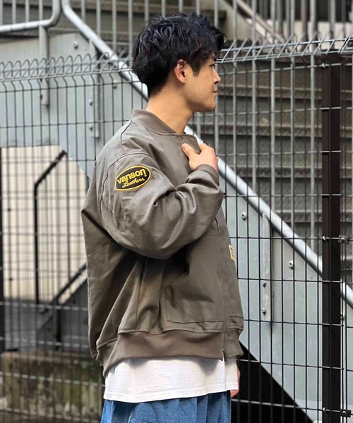 VANSON/バンソン.SKOOKUM/スクーカム ダックボンバージャケット