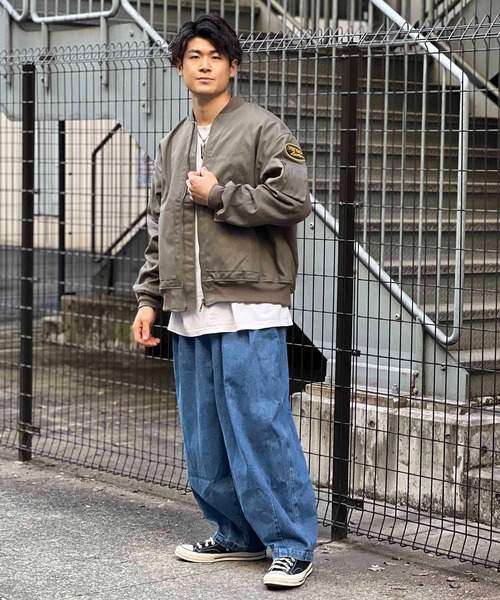 VANSON（ヴァンソン）の「VANSON/バンソン.SKOOKUM/スクーカム ダックボンバージャケット（その他アウター・メンズ・ブラック/カーキ・M/L）」の8枚目の写真