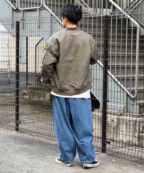 VANSON（ヴァンソン）の「VANSON/バンソン.SKOOKUM/スクーカム ダックボンバージャケット（その他アウター・メンズ・ブラック/カーキ・M/L）」の5枚目の写真
