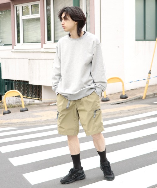 and wander(アンドワンダー)の「and wander/アンドワンダー tough pants ハーフパンツ ショーツ(その他パンツ・メンズ・グリーン/ブラック・M/L/XL)」の5枚目の写真