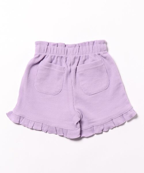Lycee mine(リセマイン)の「【ふわふワッフル】フリルショートパンツ(その他パンツ・キッズ・ラベンダー/チャコール/ライトベージュ/ピンク/ミント・120cm/100cm/110cm/130cm/140cm)」の17枚目の写真