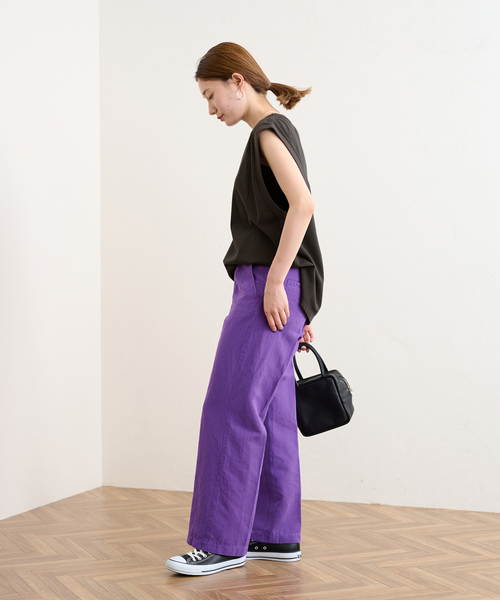 FRAMeWORK（フレームワーク）の「HTツイルオーバータンクトップ