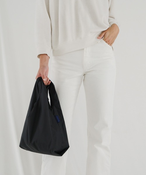 BAGGU（バグー）の「BABY BAGGU 468.ブラック（エコバッグ/サブバッグ・レディース・ブラック・FREE）」の5枚目の写真