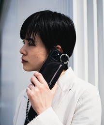 ajew | ajew/エジュー/Dress NYLON チェーンストラップ14Pro(スマホケース/カバー)