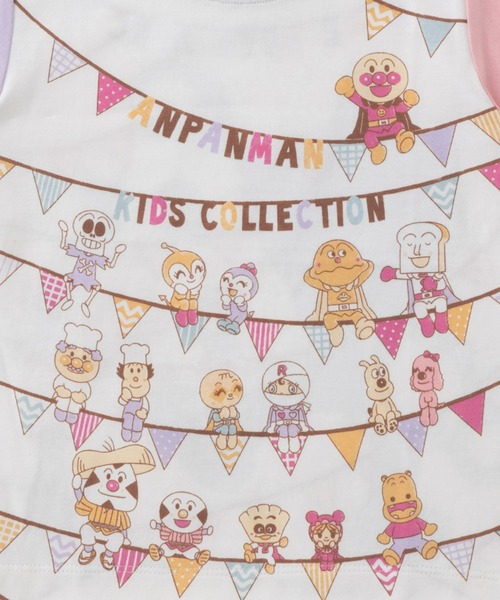 アンパンマンキッズコレクション みんなでお座り柄Tシャツ L 110cm みんなでお座り柄Tシャツ｜アイテム｜アンパンマンキッズ