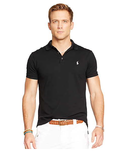 ラルフローレン カスタムフィット チャレンジカップ ポロシャツ ブラック POLO RALPH LAUREN（ポロ ラルフ ローレン）の「カスタム