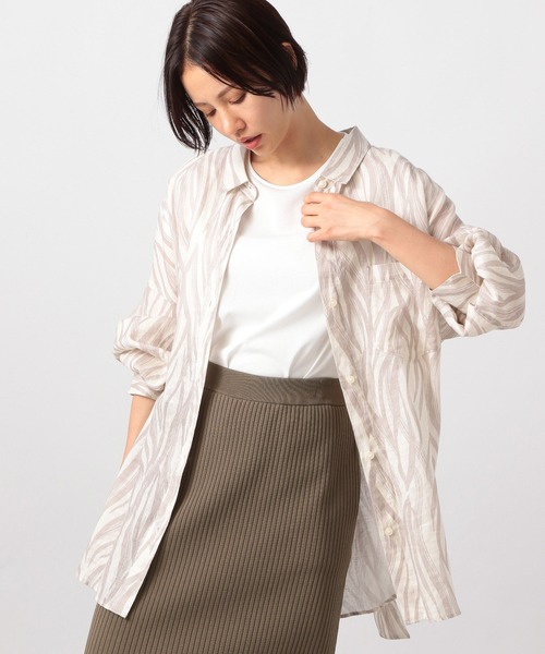 リネンミドルシャツ