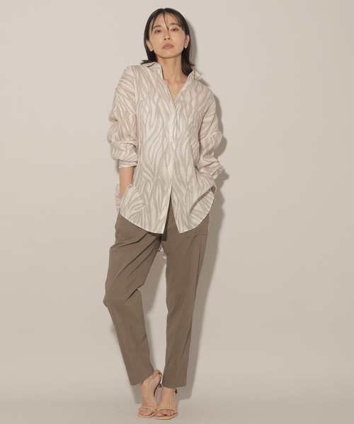 リネンミドルシャツ