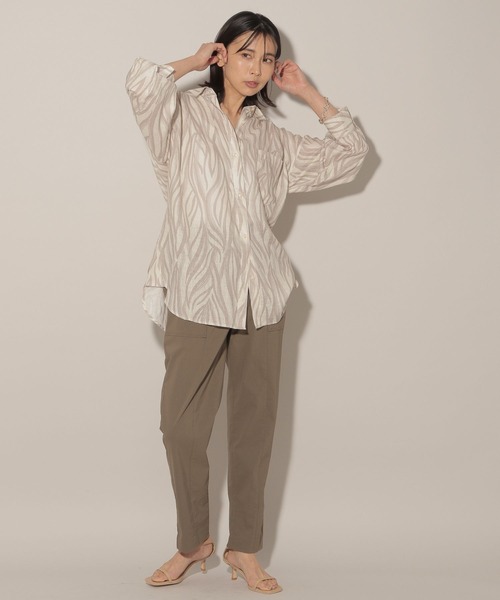 リネンミドルシャツ