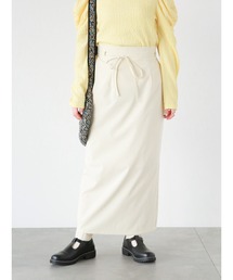 ehka sopo | ウエストリボンナロースカート(スカート)