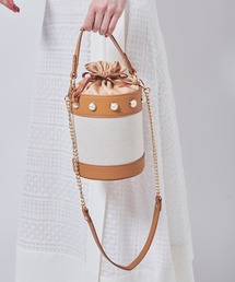 パールカシメバケツバッグ