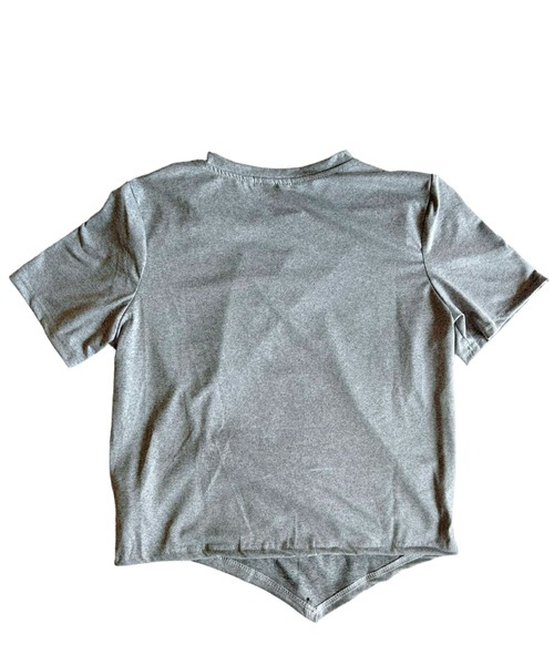 United store(ユナイテッドストア)の「アシメヘムクルーネックT(半袖)(Tシャツ/カットソー・レディース・ホワイト/ブラック/グレー/ブルー・FREE)」の19枚目の写真