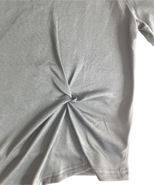 United store(ユナイテッドストア)の「アシメヘムクルーネックT(半袖)(Tシャツ/カットソー・レディース・ホワイト/ブラック/グレー/ブルー・FREE)」の20枚目の写真