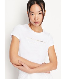 ARMANI EXCHANGE | 【A|X アルマーニ エクスチェンジ】AXロゴ　半袖クルーネックTシャツ/SLIM(Tシャツ/カットソー)