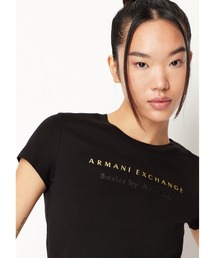 ARMANI EXCHANGE | 【A|X アルマーニ エクスチェンジ】AXロゴ　半袖クルーネックTシャツ/SLIM(Tシャツ/カットソー)